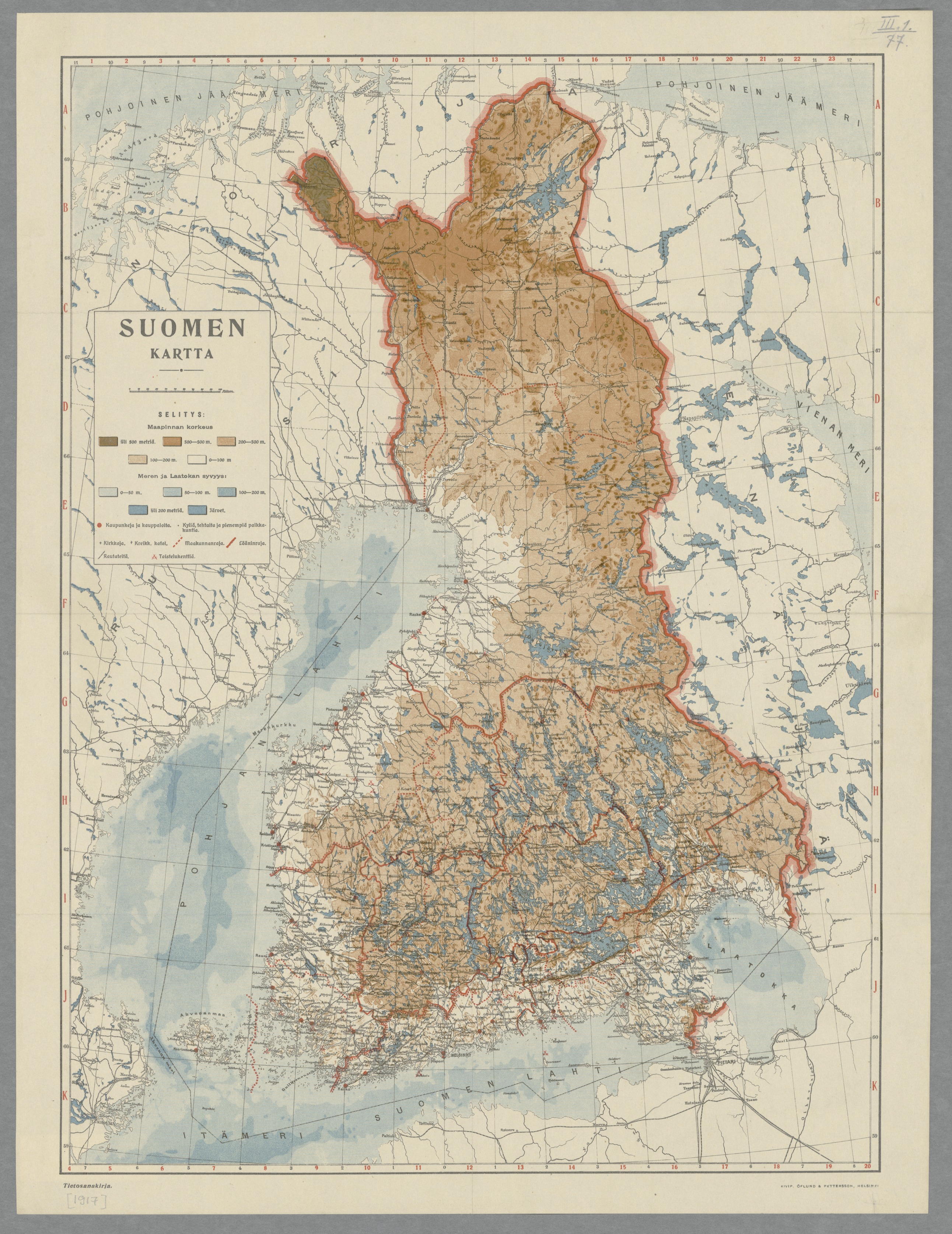 Suomi oli 1917 lukutaitoisten luterilaisten vaurastuva maatalousmaa, jonka  väestöstä puolet oli alle 25-vuotiaita – Svinhuvfud